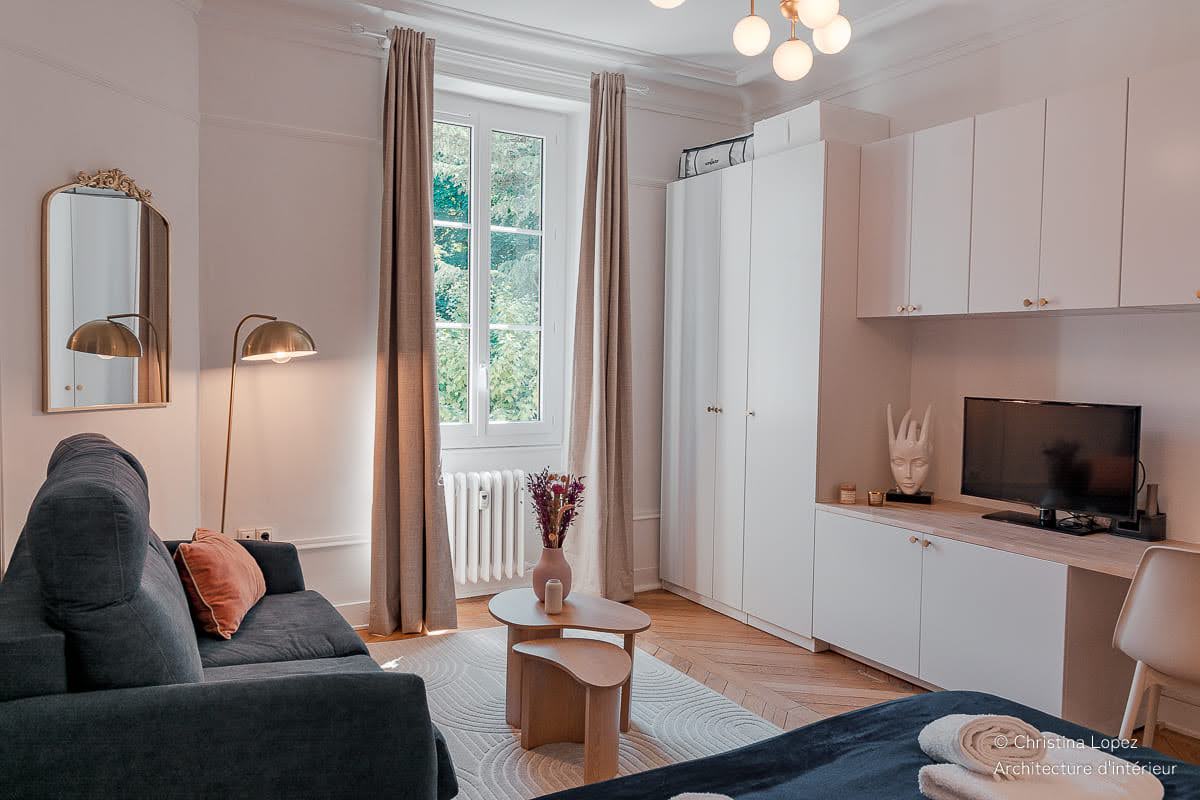 Montage complet de meubles IKEA dans un studio rénové — Aix-les-Bains
